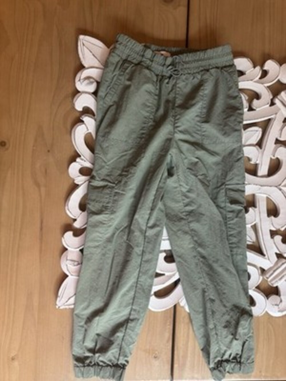 Little Girls Size 7 Cargo Pants So Brand Windbreaker Material